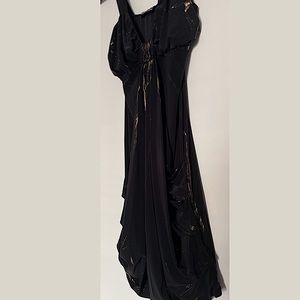 Gold and Black Mini Dress!